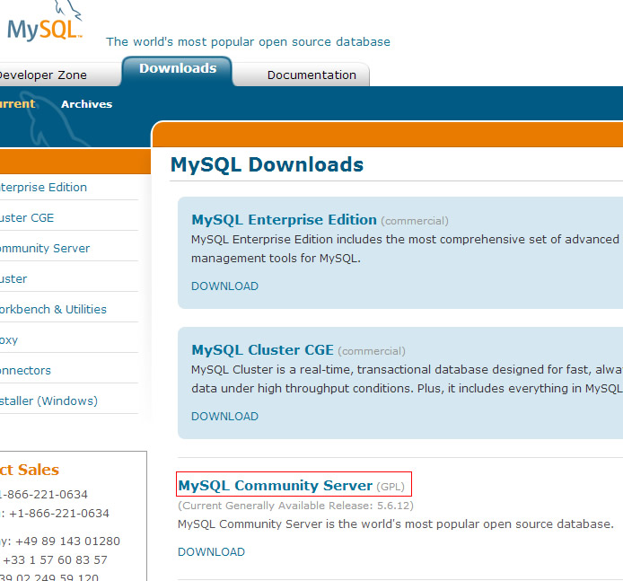 MySQL Community Version