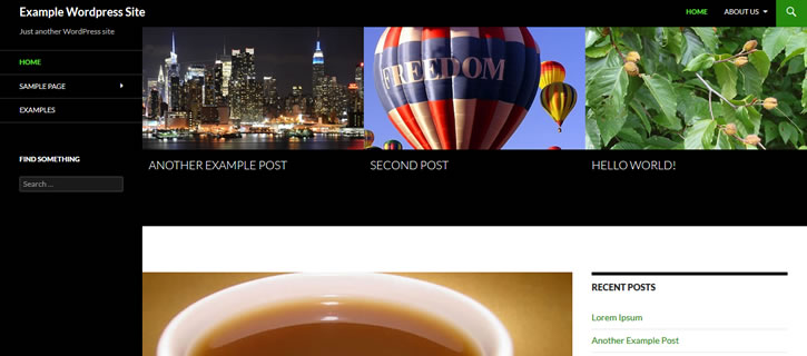featured posts in grid view