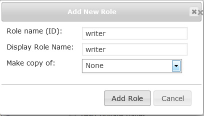 new custom role writer