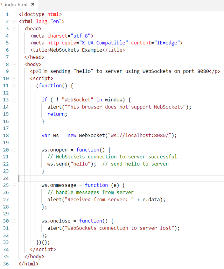 Server And Client Side Example Of WebSockets Using Node | Learn Web ...